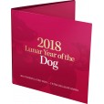 2018 Year of the Dog 50c Uncirculated Coin